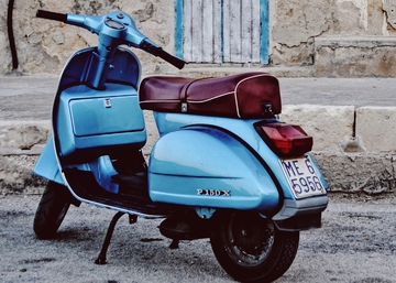 Vespa Bleue
