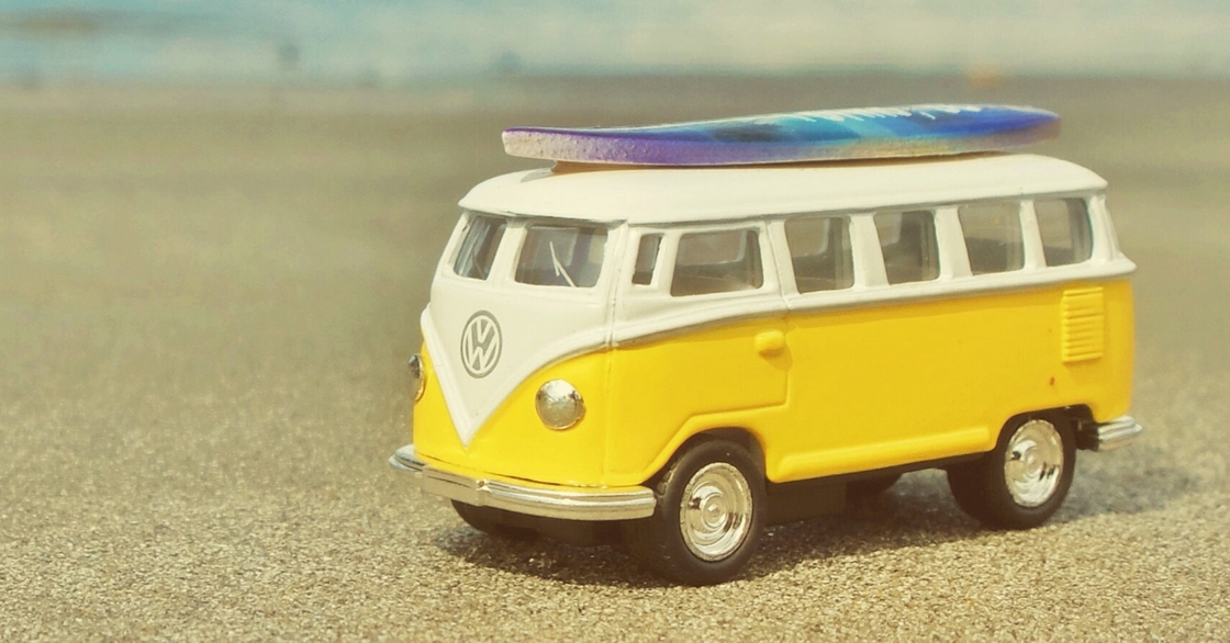 VW T2 Jaune